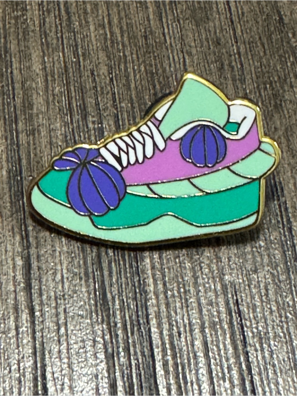 5/$25 Disney Princess Sneaker Ariel Little Mermaid Pin